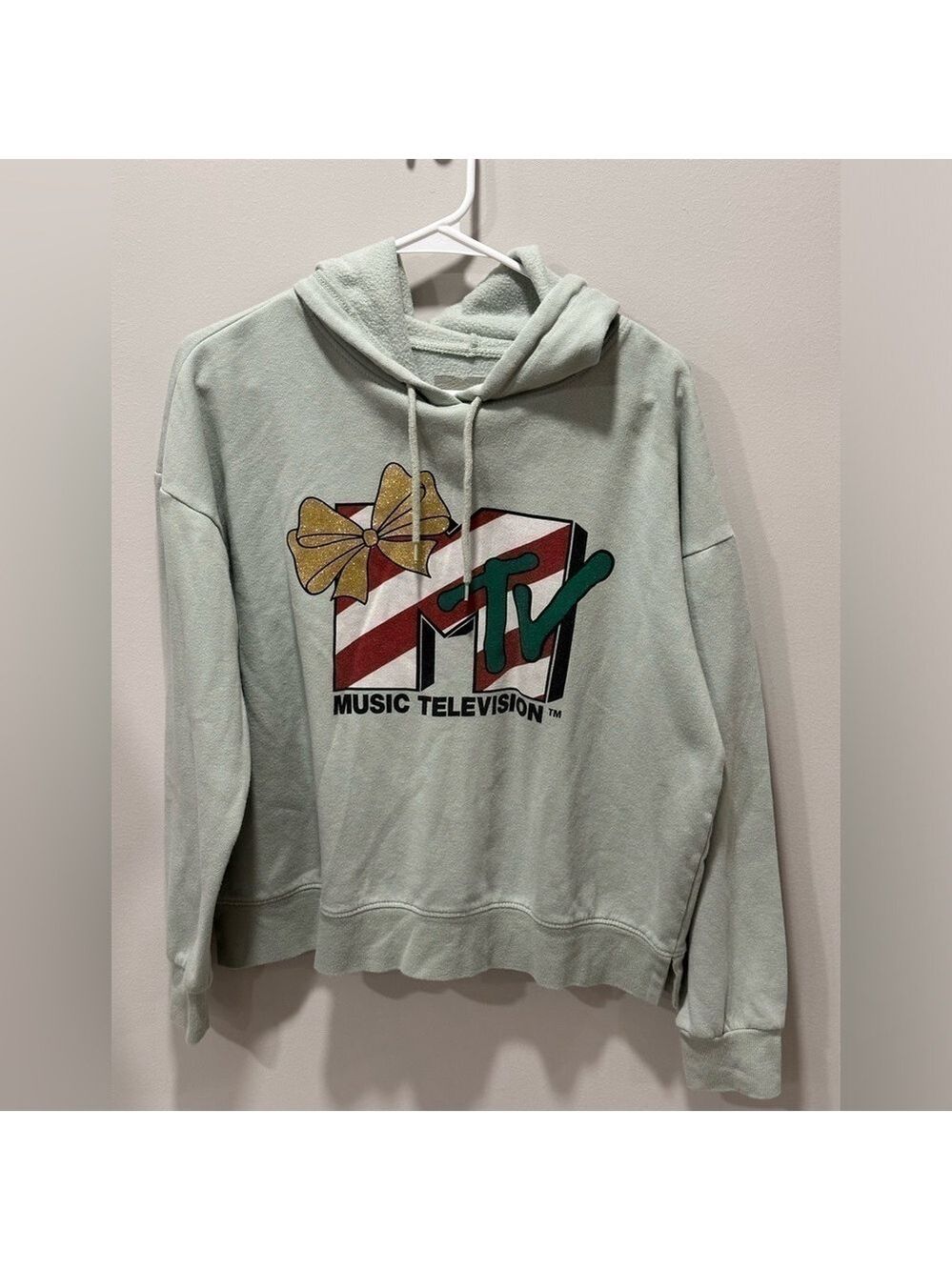 MTV Women’s Hoodie Sweatshirt Size Large